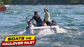 CAPTAIN LOSES HIS COOL AT THE POINT PLEASANT CANAL! | Boats vs Haulover Inlet