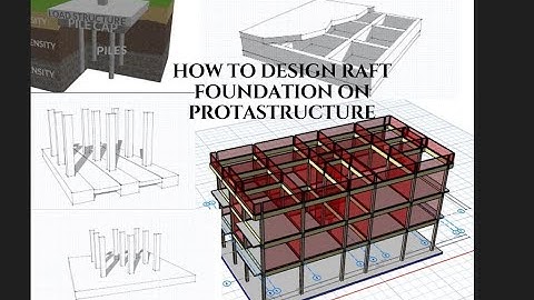 How to design raft foundation on protaStructure