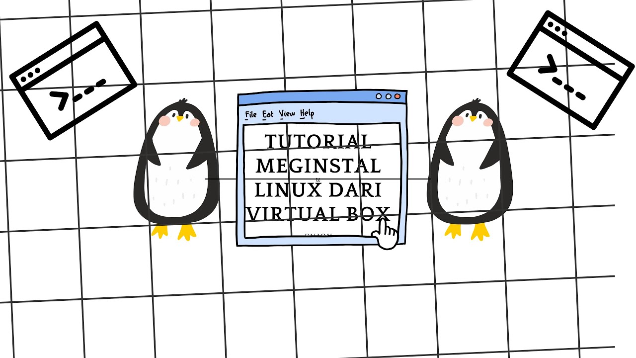 Tutorial Menginstal Linux melalui virtual box - YouTube