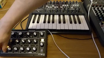 Moog Minitaur & Arturia Minibrute