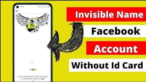 How to Make Invisible Name on Facebook 2021 | How to Hide Name on Facebook Without Update