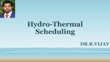 Hydro-Thermal Scheduling #psoc