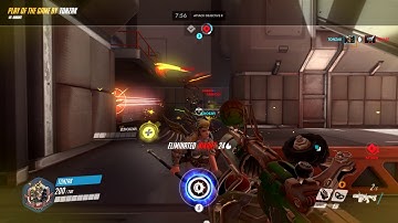 Overwatch sextuple kill (Junkrat)