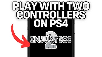 PLAY INJUSTICE 2 WITH 2 CONTROLLERS ON PS4 2025! (FULL GUIDE)