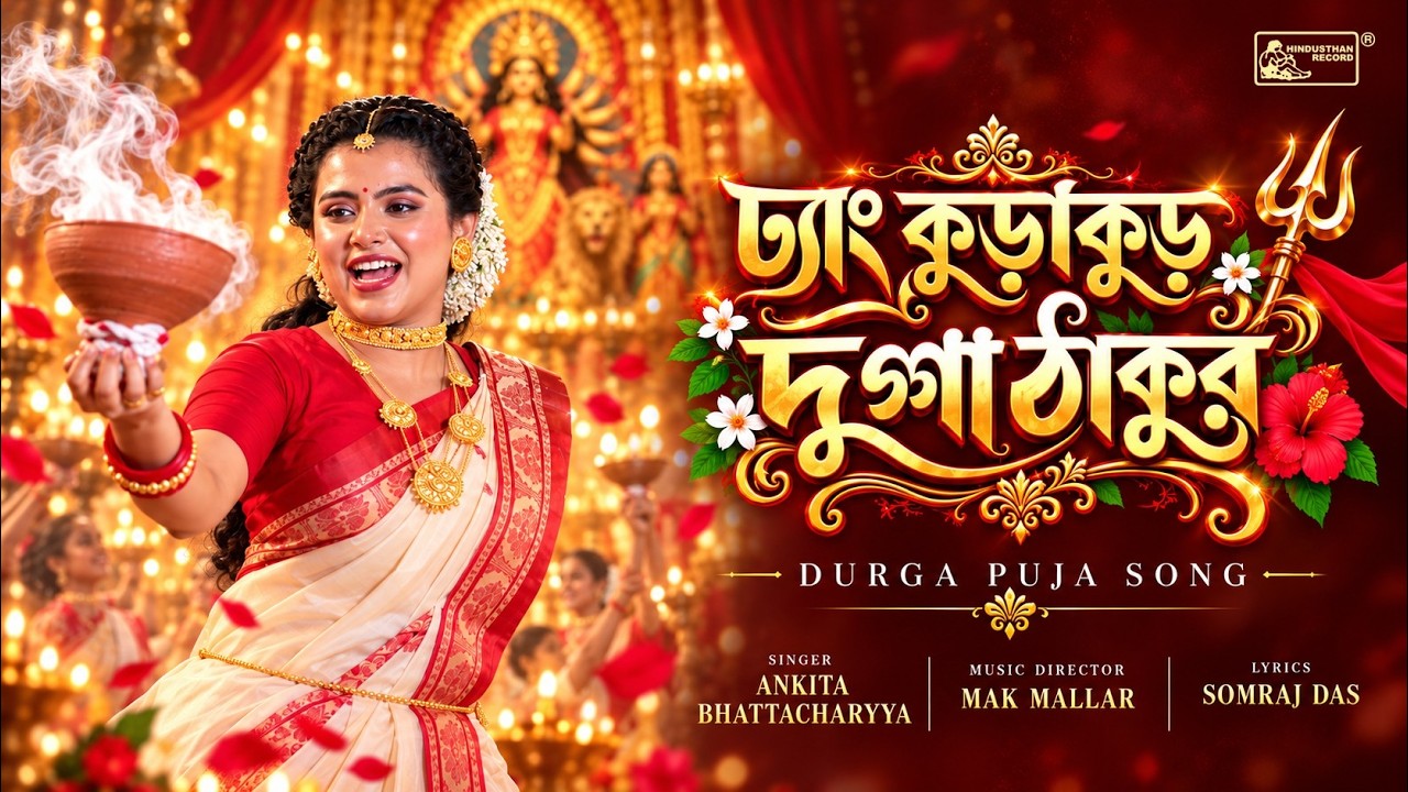 Dhang Kurakur Dugga Thakur | Ankita Bhattacharyya | Best Durga Puja Song 2026 | Mak Mallar | Somraj