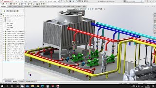 routing solidworks