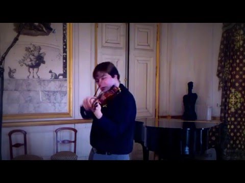 Nicolo Paganini Caprice # 4  in C m played by Radu Bitica