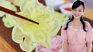 Crispy Rice Paper Flower Chips: The Ultimate Snack by CiCi Li