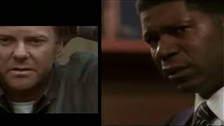 President David Palmer crying for his friend Jack Bauer!!