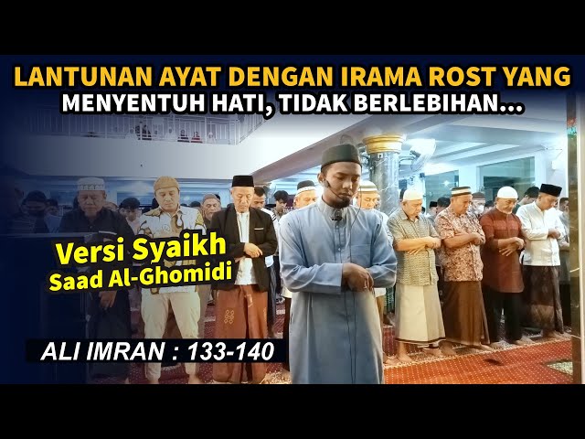 Lantunan Irama Rost terbaik yang sering di gunakan.. | Ali Imran 133 shidqi Abu Usamah class=