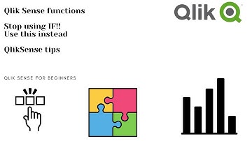QlikSense tutorial: STOP using IF!!! Use these functions instead !! Peak & match funktions qliksense