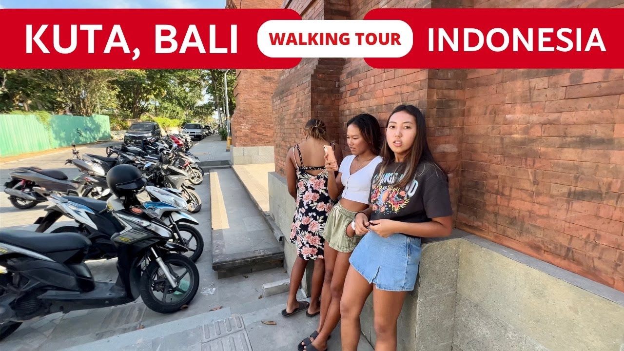 Travel KUTA BALI TODAY 🇮🇩 WALKING Tour Bali 2024