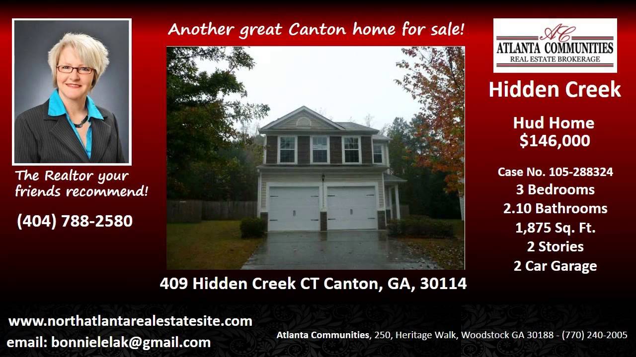 Hidden Creek Hud Home for Sale Canton GA YouTube