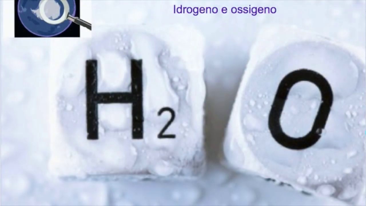 Com'è formata una molecola d'acqua? - YouTube