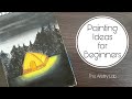 Painting ideas for beginners  easy painting ideas  diy painting  the artistry lab 