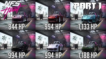 Do Not Build A Porsche Until You Watch This Video || All Engine Swaps || All Test Drives || NFS HEAT