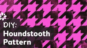 How to Make Houndstooth Pattern