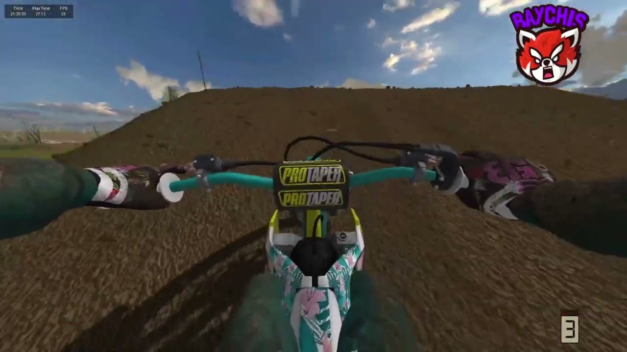 MX BIKES GAMEPLAY - BAYCHIS PEGANDO SALTOS - FREELIN MX & FREESTYLE PARK