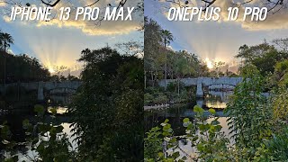 OnePlus 10 Pro vs iPhone 13 Pro Max Camera Test Comparison