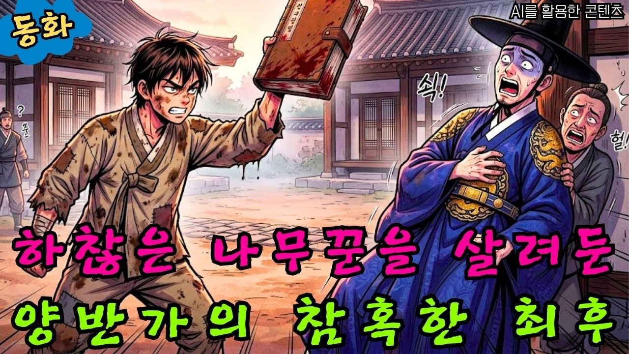 침묵의 핏값으로 산 호화로운 삶의 최후! 최고 권력가를 무너뜨린 흙수저 나무꾼의 소름 돋는 복수극ㅣ옛날이야기 ㅣ민담 ㅣ오디오북ㅣ전설ㅣ설화 ㅣ야담