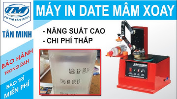 Máy in date mâm xoay