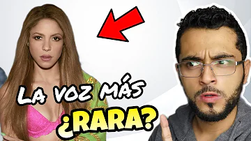 ¿Cuál es el tipo de voz de Shakira?