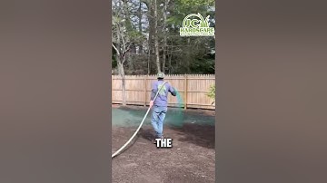 Hydroseeding Applied With Clean, Even Coverage.