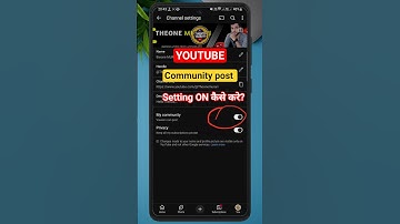 Community Tab Kaise ON Kare? | YouTube New Update 2025 #yiutubeshort #ytshorts #ytstudio