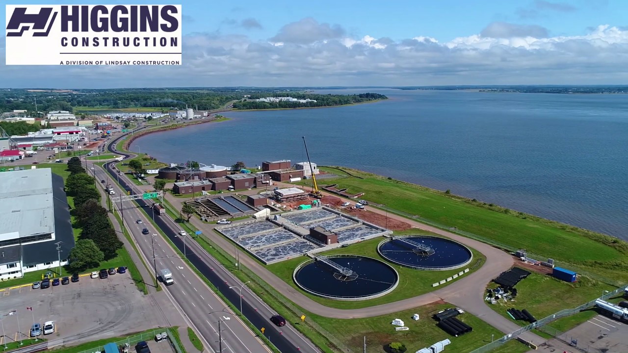 Higgins Construction Charlottetown Pollution Control Plant Lindsay Construction, Nova Scotia