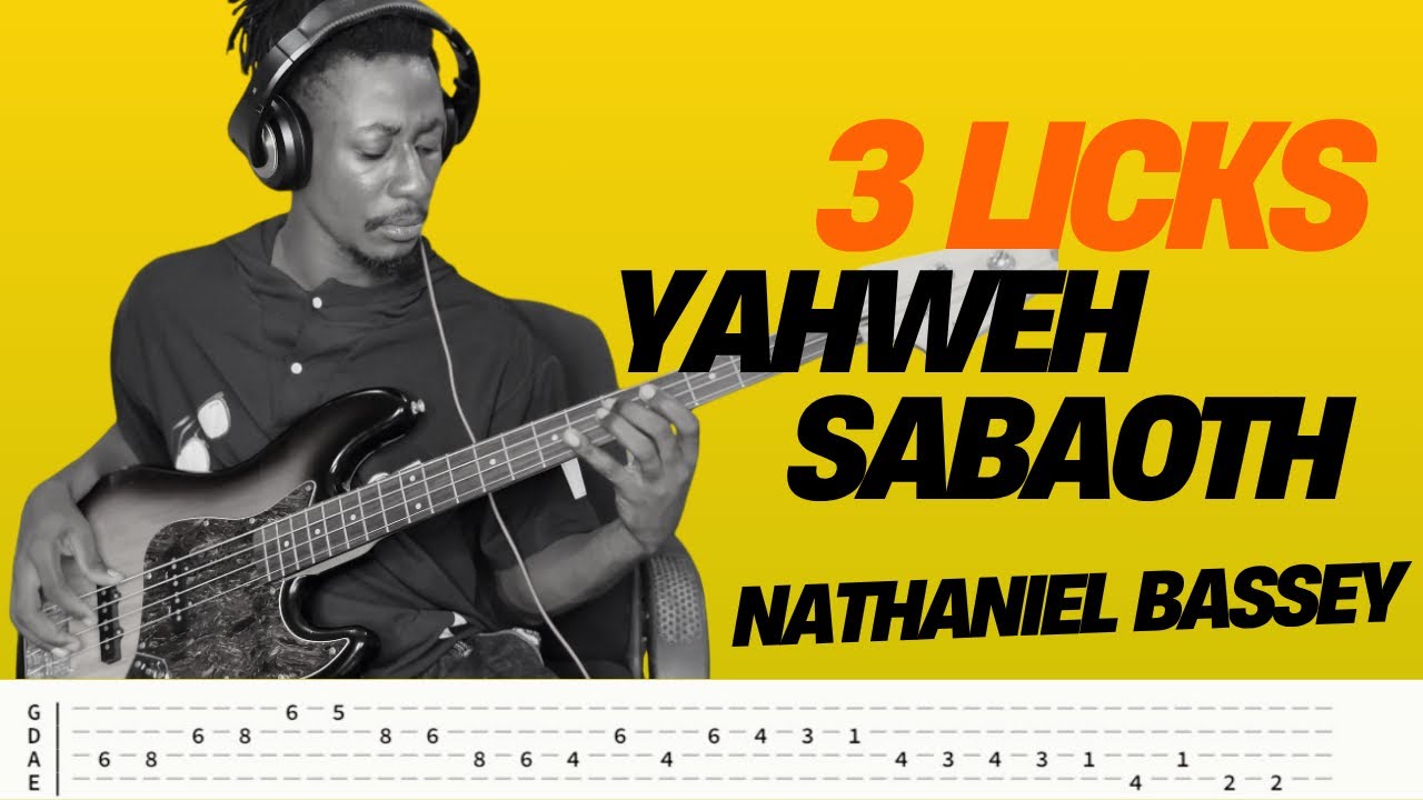 3 Killer Gospel Licks - Yahweh Sabaoth Bass Tutorial - YouTube