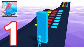 Stack Colors - All Levels Gameplay (Levels 1-10)