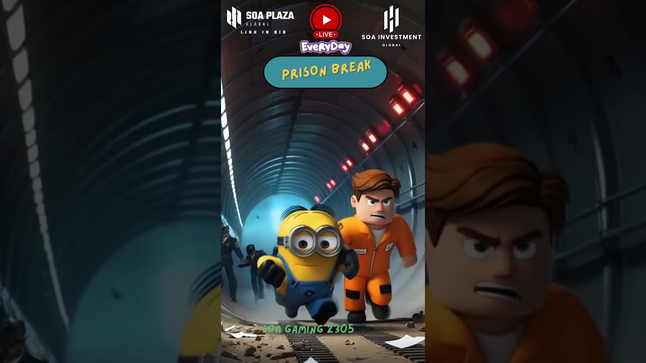 Minion Rush & Roblox’s EPIC Prison Escape – You Won’t Believe How They Did It! 🚔🔥🏃‍♂️