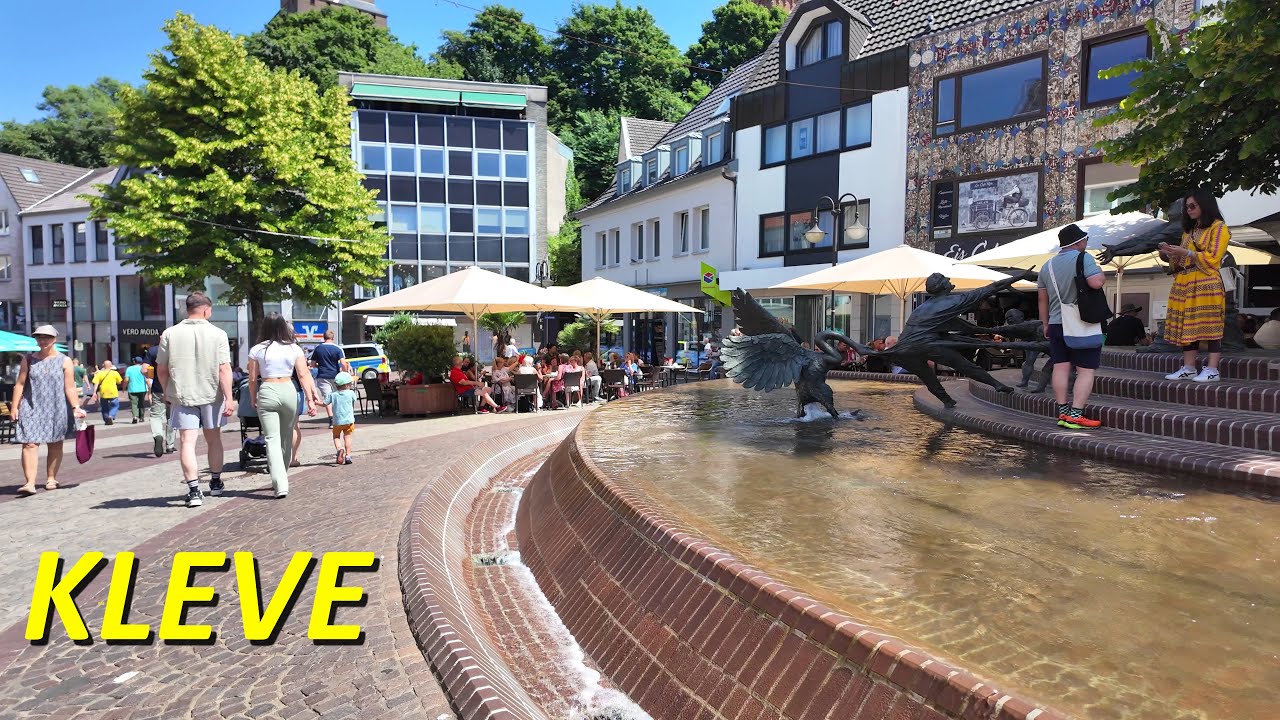 Kleve walkingtour 4K | Sommer 2025