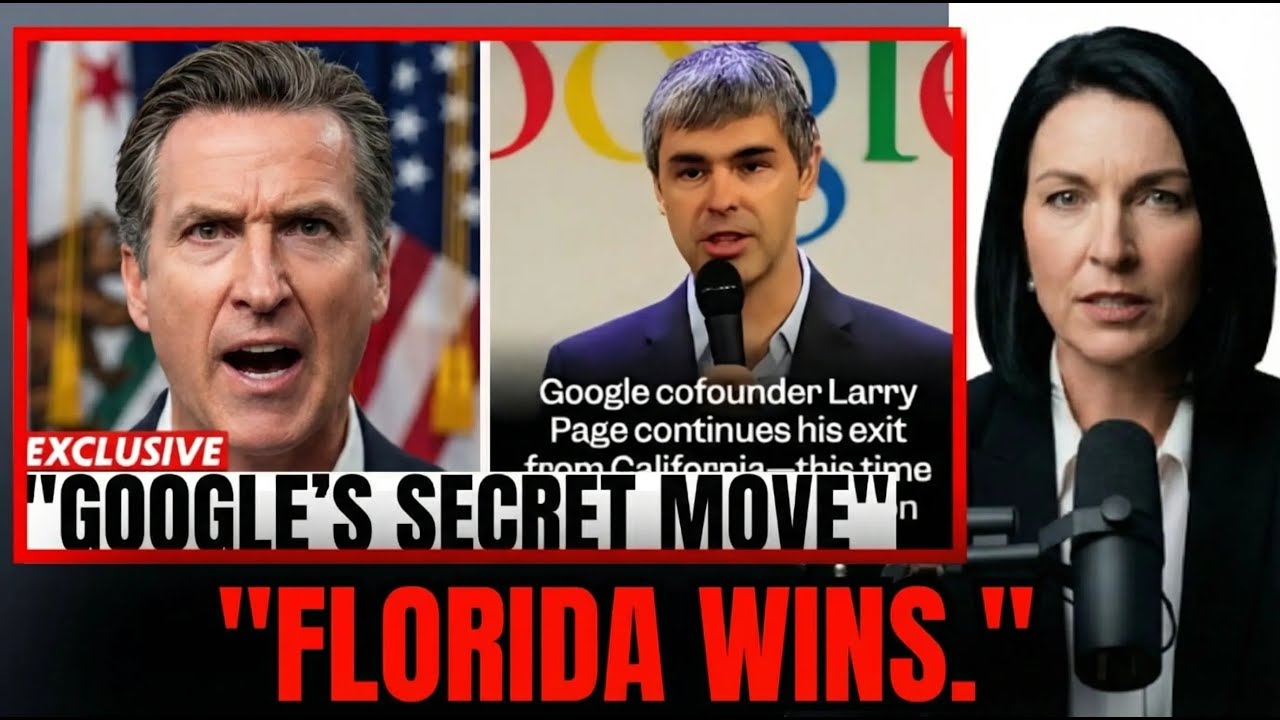 Why Google Co-Founder Larry Page is Moving Companies Out of California