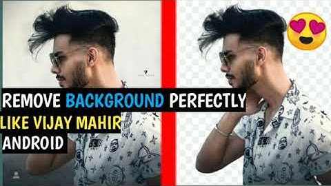 Remove background like Vijay Mahar 😍🔥 || professional background remove kara || TECH NISHAD