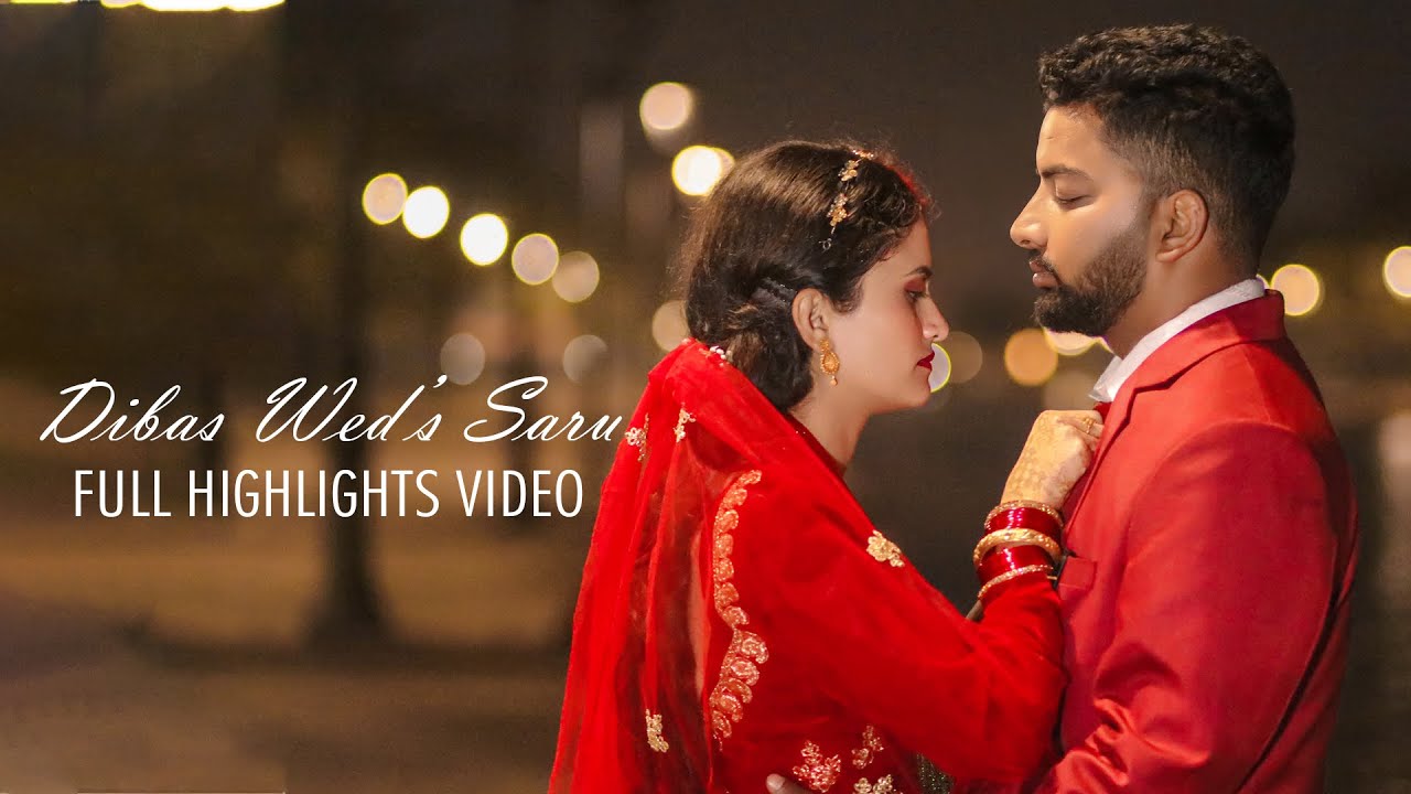 Dibas wed's Saru Full Highlights Video || PBR Sanjaal