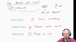 Search with LLMs and vector embeddings