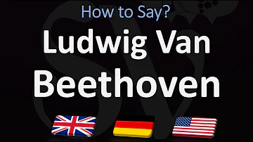 How to Pronounce Ludwig Van Beethoven? (CORRECTLY) German Vs English Pronunciation Guide
