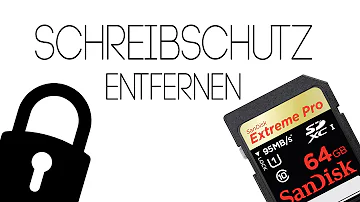 Wie kann man eine schreibgeschützte Micro SD Karte Formatieren?