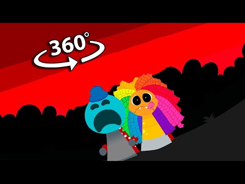 360° VR Incredibox Sprunki But Poppy Playtime 4 Animated Intro (HORROR MODE)