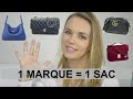 Je choisis un seul sac par marque de luxe  manon amelie