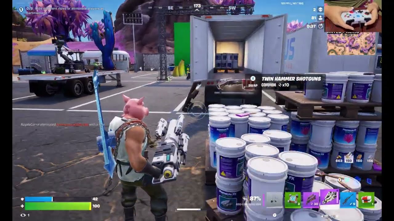 093 Kill Solo Vs Squads Wins Gameplay Full Game (Fortnite Chapter 6 Season 5 Ps4 Controller)