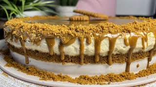 Das Leckerste Lotus Cheesecake Schmeckt Unglaublich/ كيكة اللوتس اللذيذة بمكونات سهلة 