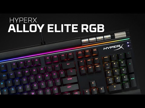 RGB Mechanical Gaming Keyboard – HyperX Alloy Elite