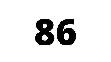 86 Second Countdown Timer White Screen With Sound Effect