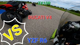 #zx10r , #ducati V4 , #yzf R6 [ VS ] ความมัน มันอยู่ตรงนี้เหละ #bossstylechannel