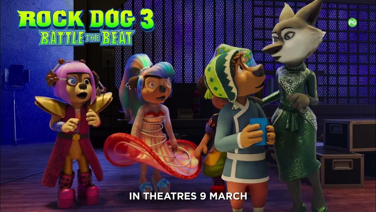 Rock Dog 3 Battle The Beat Official Trailer YouTube
