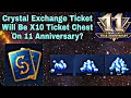 Crystal Exchange Ticket Will Be X10 Ticket Chest On 11 Anniversary? - Marvel Future Fight