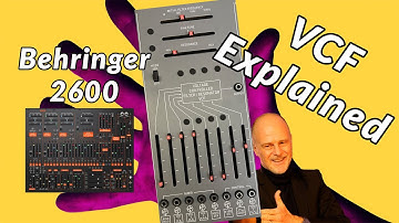 VCF (Voltage Controlled Filter) EXPLAINED - Behringer 2600 (also works on ARP 2600 and 2600 Clones)