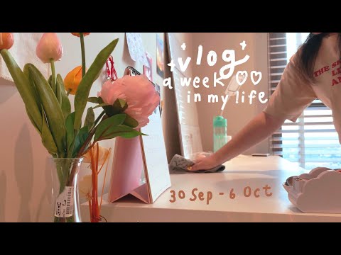 vlog;aweekinmylife 30S  bed room tour + desk tour 2021 *บอกพิกัดละเอียดมาก !* eng sub